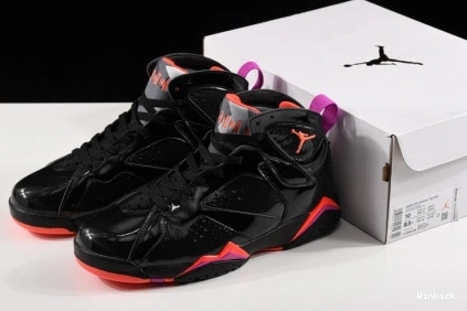 RETRO PATENT 7 JORDAN BLACK 313358-006 AIR 0927